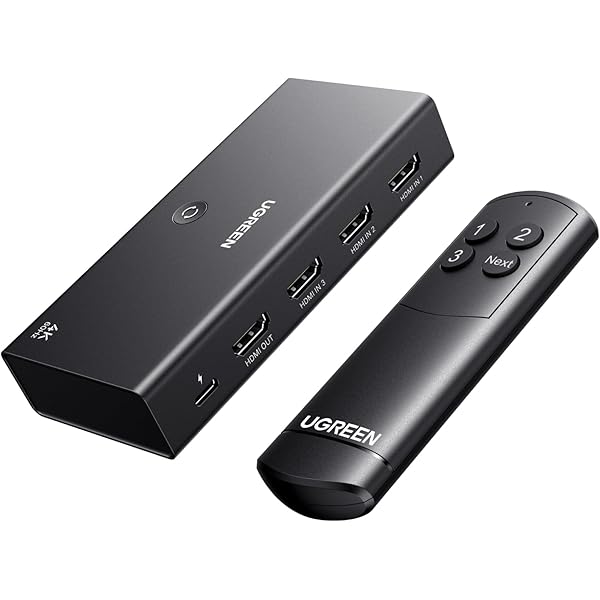 Amazon | PS4/PS3/Switch/WiiU用4K対応HDMIセレクター3in1